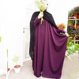 ABAYA ARFI ANDINI - DARK PLUM